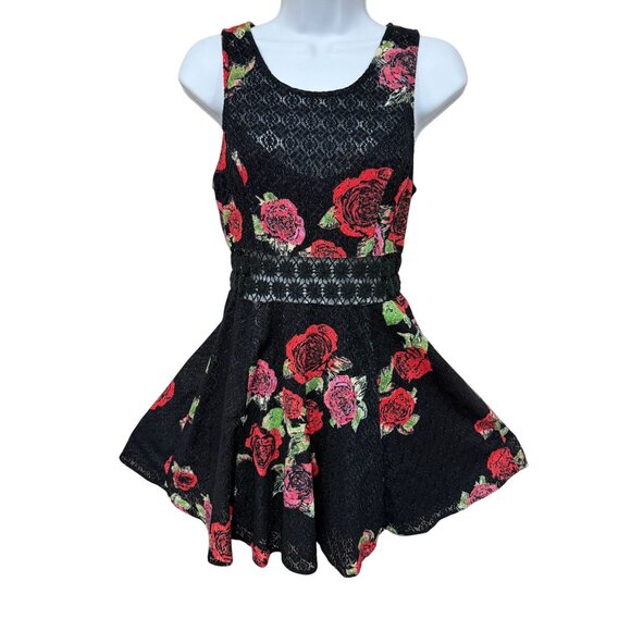 ASO Katherine Pierce Vampire Diaries Free People Rose Daisy Chain Mini Dress - Picture 4 of 13